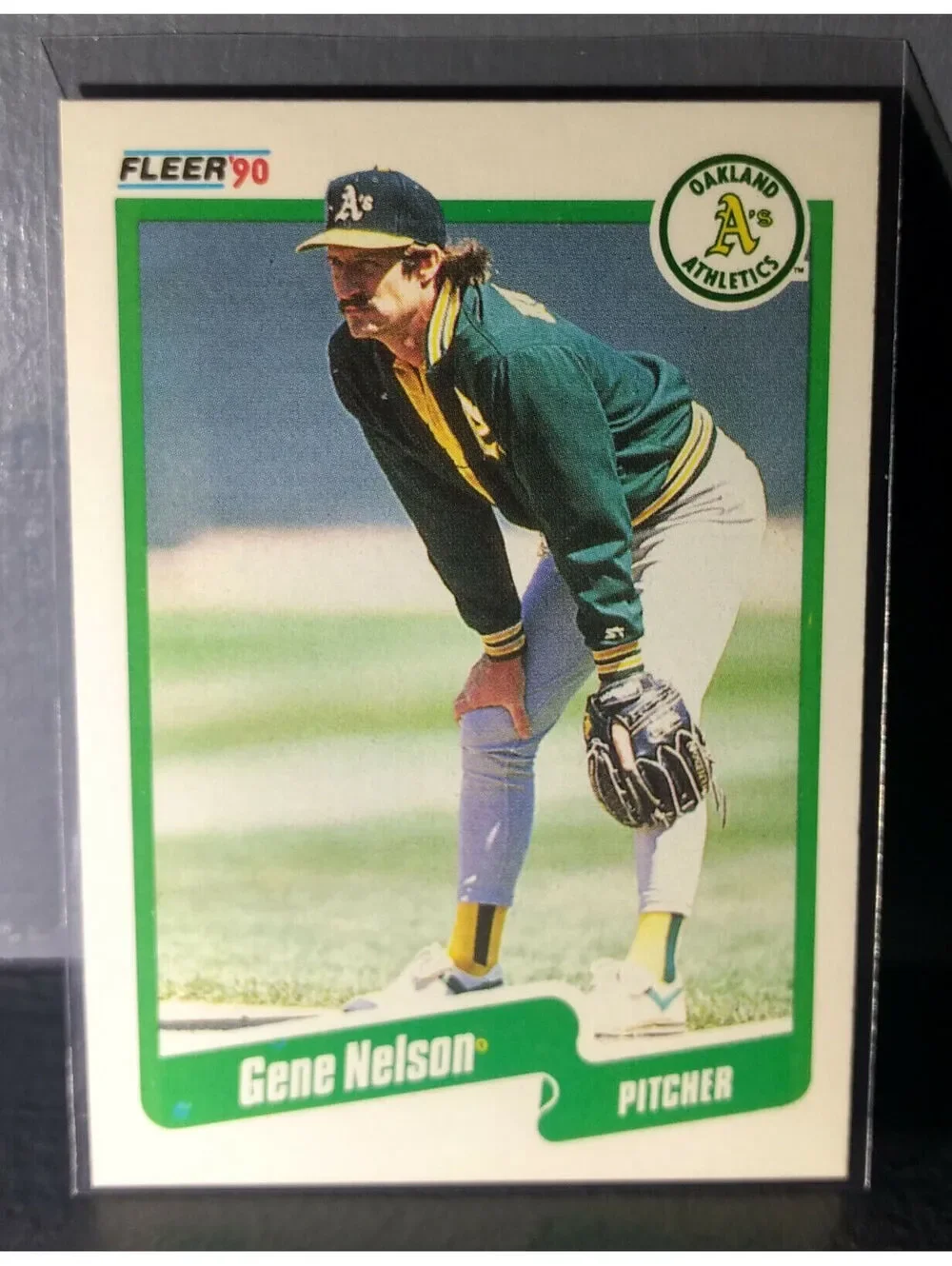 1990 Gene Nelson Fleer Baseball Card #17